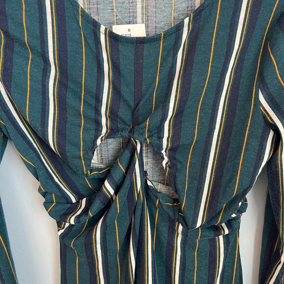 Planet Gold NWT Green Deep Teal Dress Size Small - Picture 8 of 14